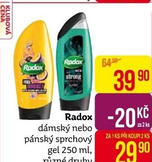 Sprchový gel Radox