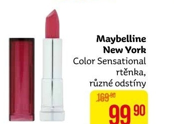 Rtěnka Color Sensational Maybelline