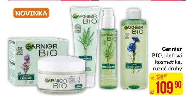 Kosmetika pleťová Garnier Bio