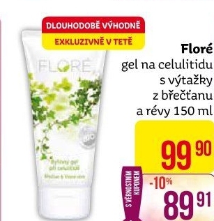 Gel proti celulitidě Floré