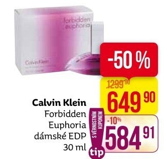 Parfémovaná voda dámská Euphoria Calvin Klein