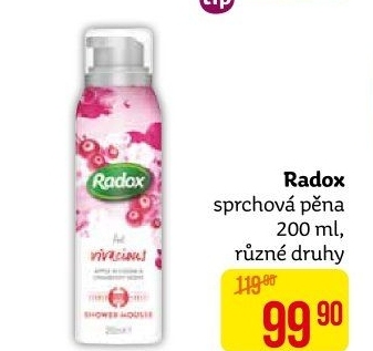 Sprchová pěna Radox
