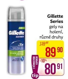 Gel na holení pánský Series Gillette