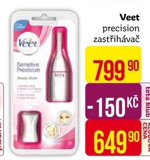 Elektrický zastřihovač dámský Sensitive Precision Veet