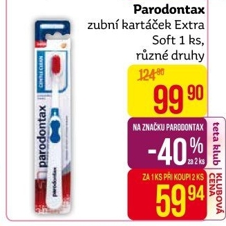 Kartáček na zuby Parodontax