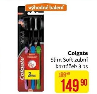 Kartáček na zuby Slim Soft Colgate