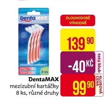 Mezizubní kartáčky Dentamax