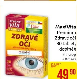 Doplněk stravy Zdravé oči Maxivita Premium