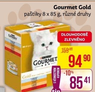 Konzerva pro kočky Gold Gourmet Purina