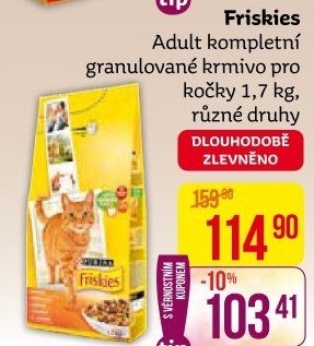 Granule pro kočky Friskies