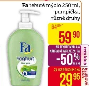 Tekuté mýdlo Fa