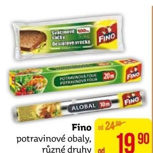 Potravinové obaly Fino