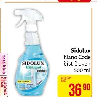 Čistič oken Sidolux