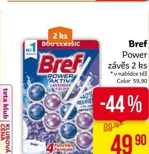 WC blok tuhý Power Aktiv Bref