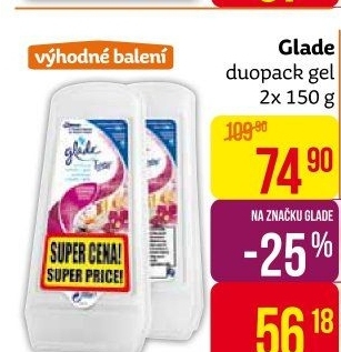 Osvěžovač vzduchu gel Glade by Brise