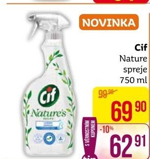 Čističe Nature Cif