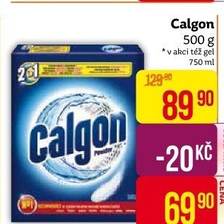 Změkčovač vody Calgon