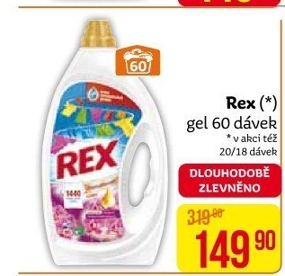 Prací gel Rex
