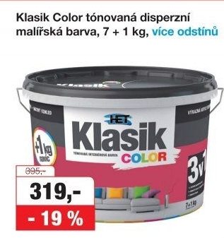 Interiérová barva Het Klasik Color