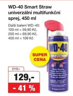 Mazivo WD-40