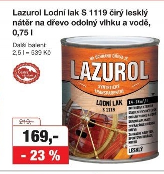 LAZUROL LODNĂŤ