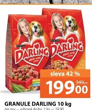 Granule pro psy Darling Purina