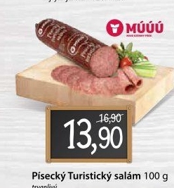 Salám turistický Maso uzeniny Písek