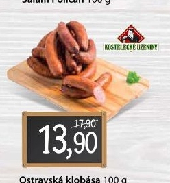 Ostravská klobása Kostelecké uzeniny