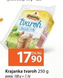 Tvaroh jemný 8% Krajanka