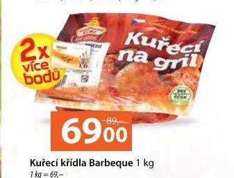 Kuřecí křídla Barbecue Vodňanské kuře