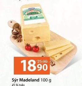 Sýr Madeland 45% Madeta