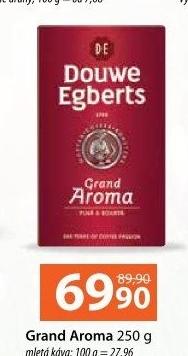 Mletá káva Grand Aroma Douwe Egberts