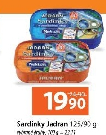 Sardinky Jadran Nekton