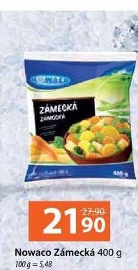 Zámecká zeleninová směs mražená Nowaco
