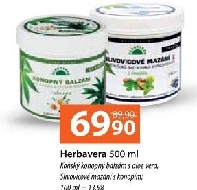 Balzám koňský s konopím Herbavera