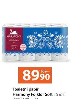 Toaletní papír 3vrstvý Harmony