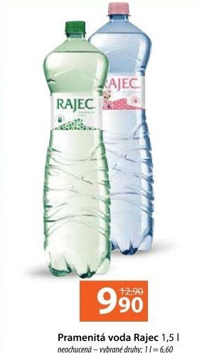 Přírodní voda Rajec