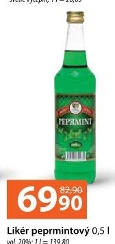 Likér Peprmint Fruko Schulz