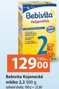 Kojenecké mléko Bebivita