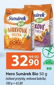 Křupky zeleninové bio Sunárek