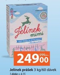Prací prášek mýdlový Jelínek mimi Jelen