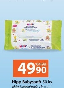 Toaletní papír vlhčený Baby Snaft Hipp