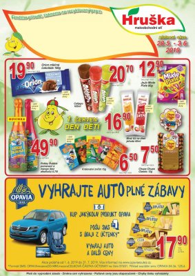 akční leták Hruška 28.5.2019-3.6.2019