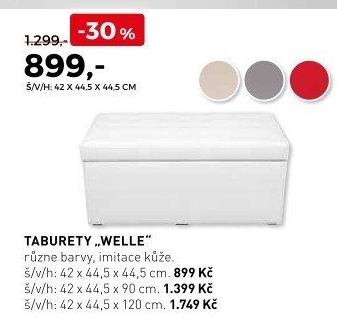 Taburety Welle