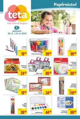 akční leták Teta drogerie 30.5.2019-24.6.2019