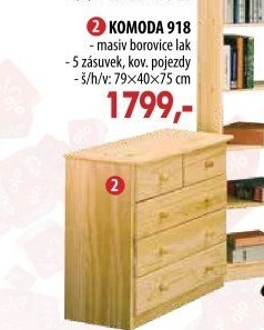 Prádelník 918 lakovaný