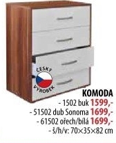 Komoda se zásuvkami 1502