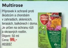 Přípravek na růže Multirose Protect Garden