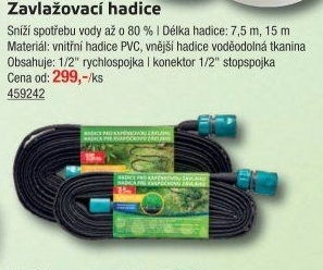 Zavlažovací hadice