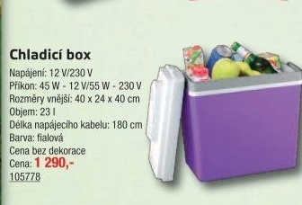 Chladící box Compass